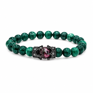 Natural Green Gemstone Bracelet