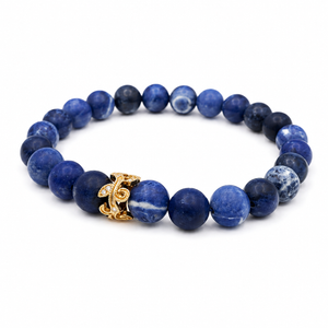 Natural Blue Sodalite Bracelet