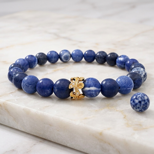Natural Blue Sodalite Bracelet
